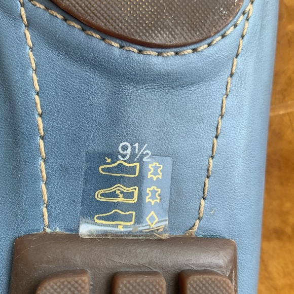 Marc Joseph Cypress Hill Loafers Blue Driving Shoes - Picture 5 of 7